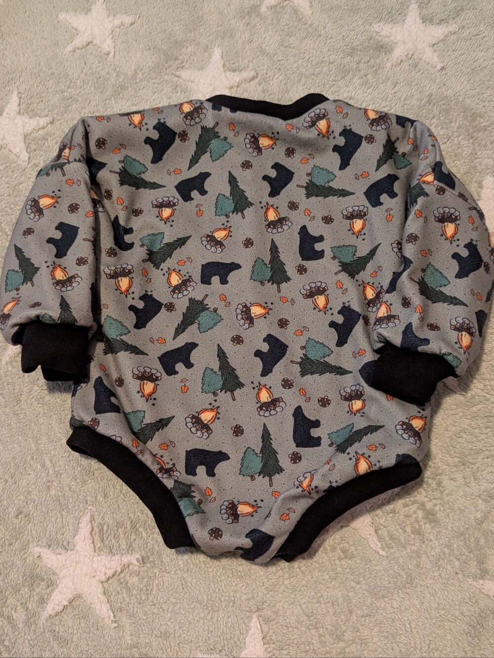 Reversible, Double Sided, Extra Warm & Fuzzy/Cozy Onsie.